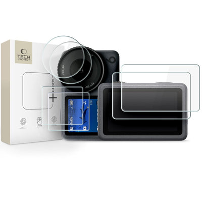 Folie Tech-protect Glass Fit+ 2-Set sticla pentru DJI Osmo Action 6