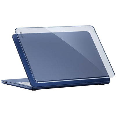 Husa laptop Uniq Vero pentru MacBook Neo - Semi-Transparent Bleumarin