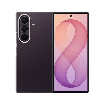 Husa Samsung Transparent pentru Samsung Galaxy Z Fold 8 Ultra 0.8 Mm + 2 Pcs. Of Anti-reflective Film - Transparent