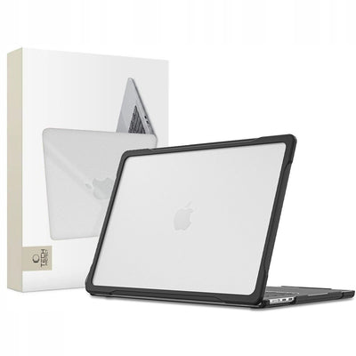 Husa laptop Tech-protect Velar pentru MacBook Air 15" 2023 / 2024 / 2025 / 2026 - Transparent Negru