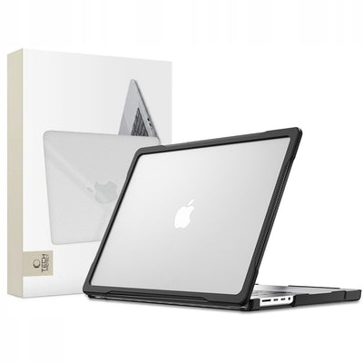 Husa laptop Tech-protect Velar pentru MacBook Pro 16" 2021 / 2023 / 2025 / 2026 - Transparent Negru