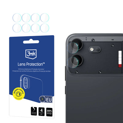 Folie sticla hibrida pentru 3mk lentila camerei Protection pentru Nothing Phone (4b)
