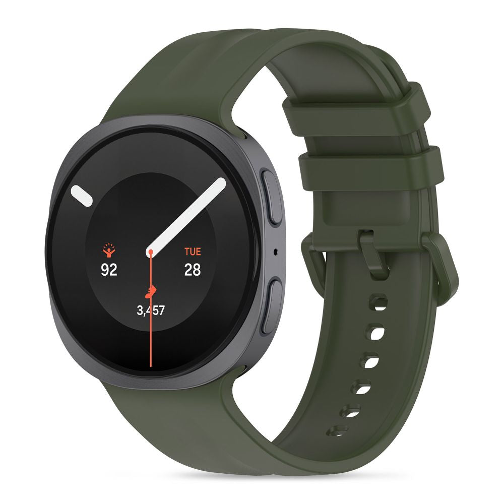 Curea Tech-protect Silicone Evo pentru Samsung Galaxy Watch 40/44/46 Mm - Verde
