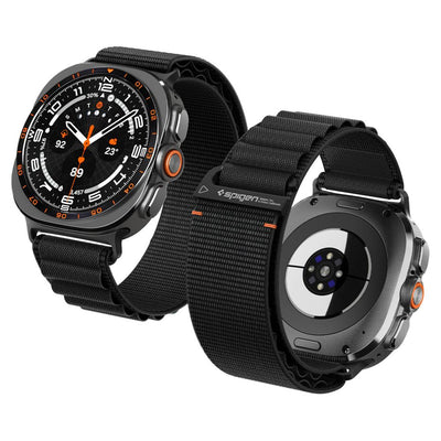 Curea Spigen Wbf1 pentru Samsung Galaxy Watch Ultra 47mm - Negru