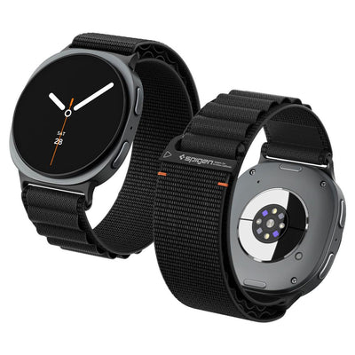 Curea Spigen Wbf1 pentru Samsung Galaxy Watch 40/44/46 Mm - Negru