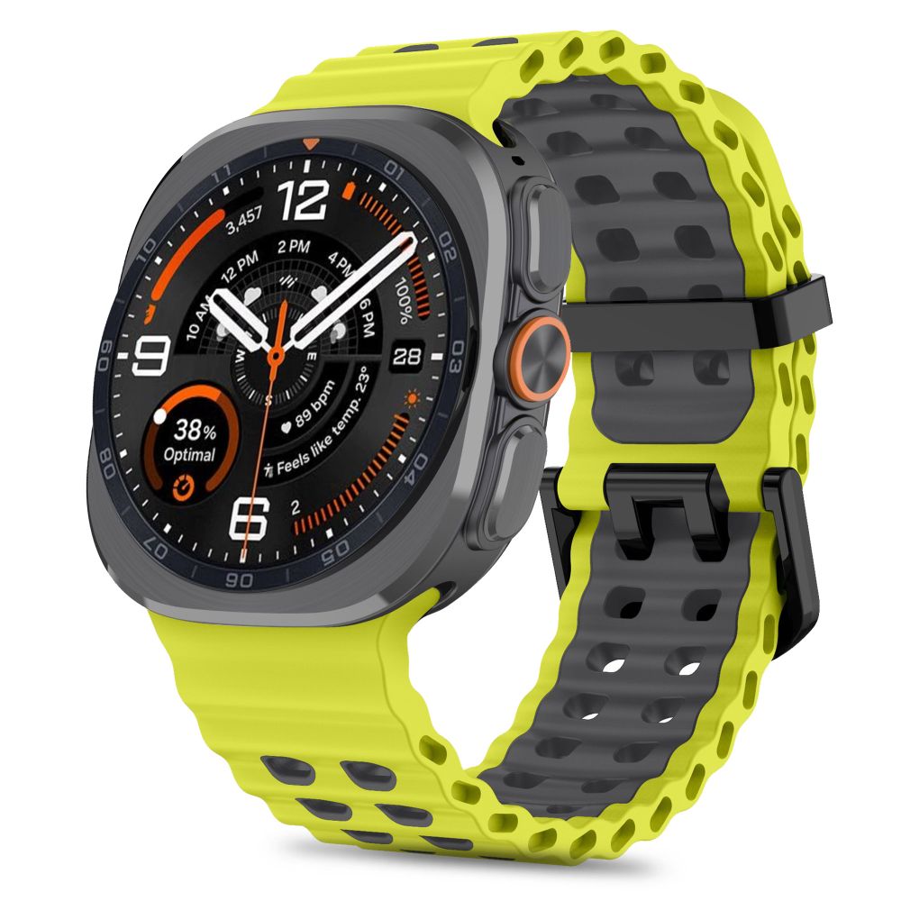 Curea Tech-protect Iconband Pro pentru Samsung Galaxy Watch Ultra 47mm - Lime Gri