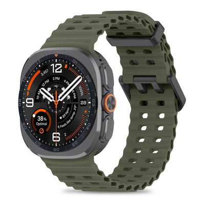 Curea Tech-protect Iconband Pro pentru Samsung Galaxy Watch Ultra 47mm - Verde inchis