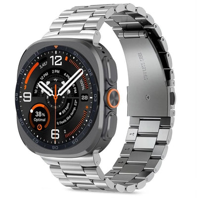 Curea Tech-protect Stainless Steel Bracelet pentru Samsung Galaxy Watch Ultra 47mm - Argintiu