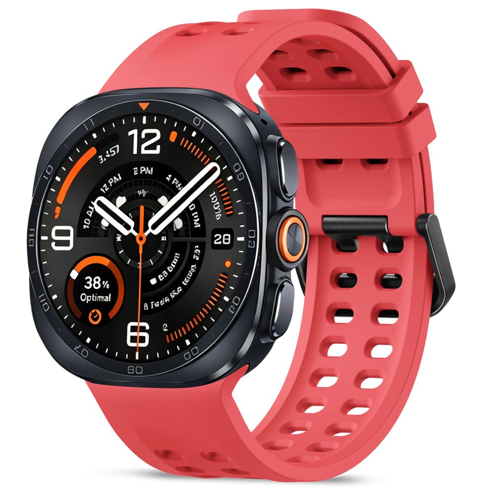 Curea Tech-protect Silicone Air pentru Samsung Galaxy Watch Ultra 47mm - Rosu
