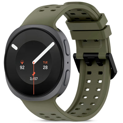 Curea Tech-protect Silicone Air pentru Samsung Galaxy Watch 40/44/46 Mm - Olive