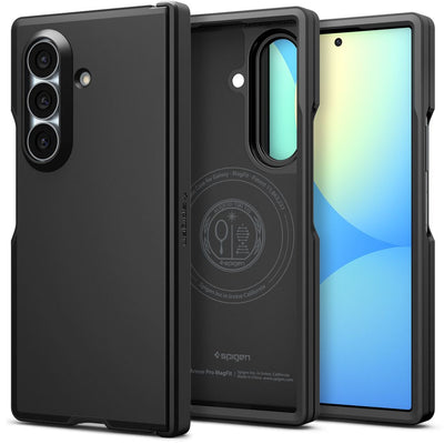 Husa Spigen Tough Armor Pro Magfit Magsafe pentru Samsung Galaxy Z Fold 8 Ultra - Negru