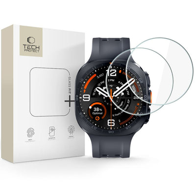 Folie Tech-protect Glass Fit+ 2-Pack sticla pentru Samsung Galaxy Watch Ultra 2 2026 47mm