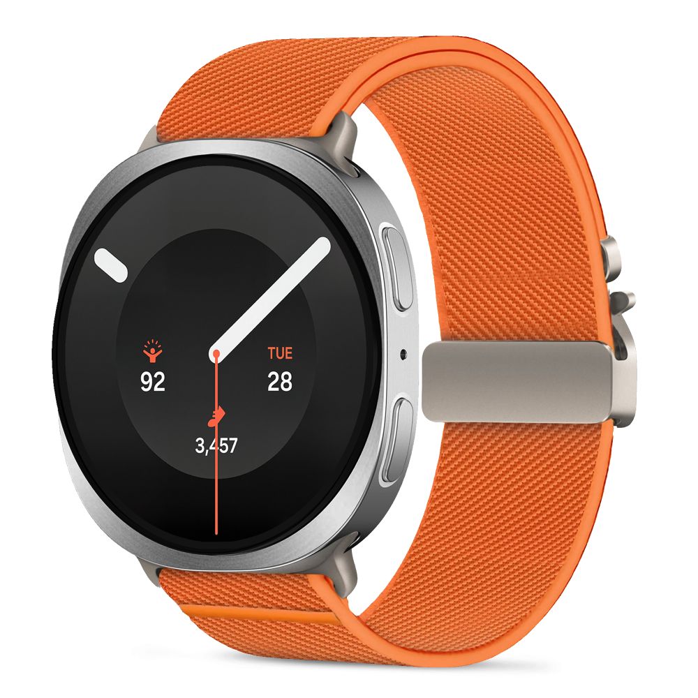Curea Tech-protect Nylon Clasp pentru Samsung Galaxy Watch 40/44/46 Mm - Portocaliu