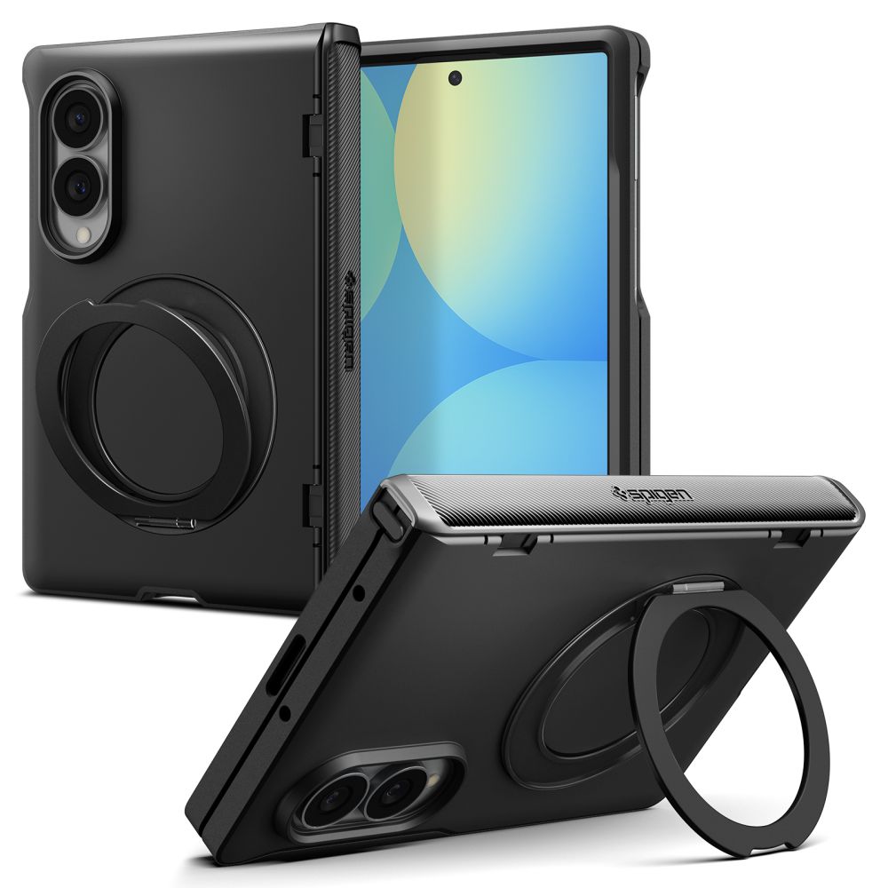Husa Spigen Slim Armor Pro S Magsafe pentru Samsung Galaxy Z Fold 8 - Negru