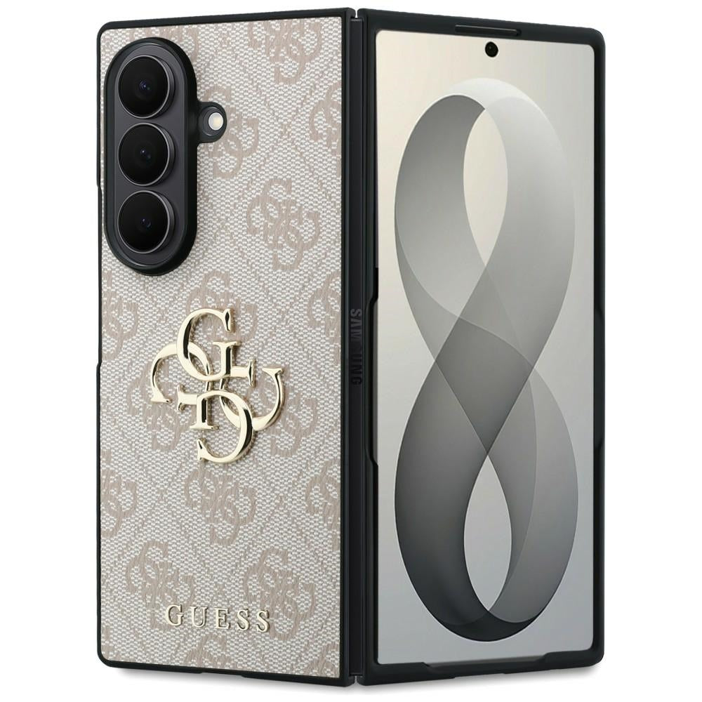 Husa Guess Big 4G Logo pentru Samsung Galaxy Z Fold 8 Ultra - Roz