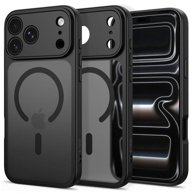 Husa Tech-protect Basicmag Magsafe pentru iPhone 17 Pro Max / 18 Pro Max - Matte Negru