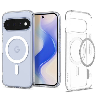 Husa Spigen Ultra Hybrid Mag Magsafe pentru Google Pixel 11 - Transparent And Alb