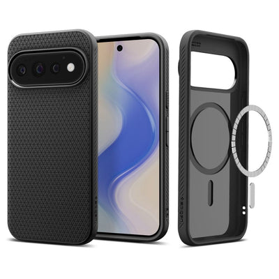 Husa Spigen Liquid Air Mag Magsafe pentru Google Pixel 11 Pro - Matte Negru