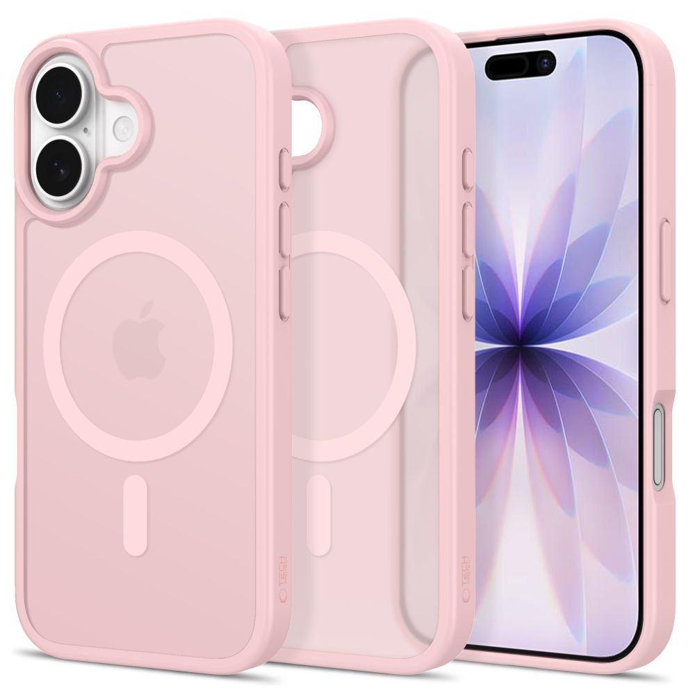 Husa Tech-protect Basicmag Magsafe iPhone 17 - mat Roz