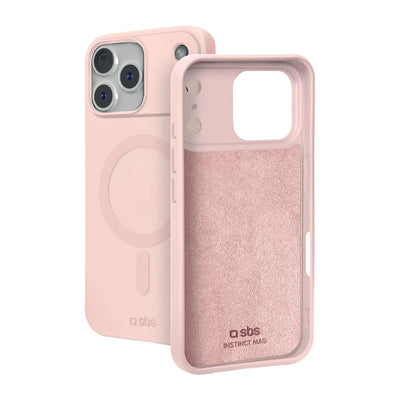 Husa SBS Instinct Mag pentru iPhone 18 Pro / 17 Pro Compatible cu Magsafe - Roz