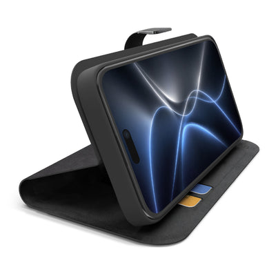Husa SBS portofel Smart pentru iPhone 18 Pro cu portofel si Stand - Negru