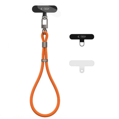 Curea Tech-protect C11s Rope Wrist pentru Phone - Portocaliu
