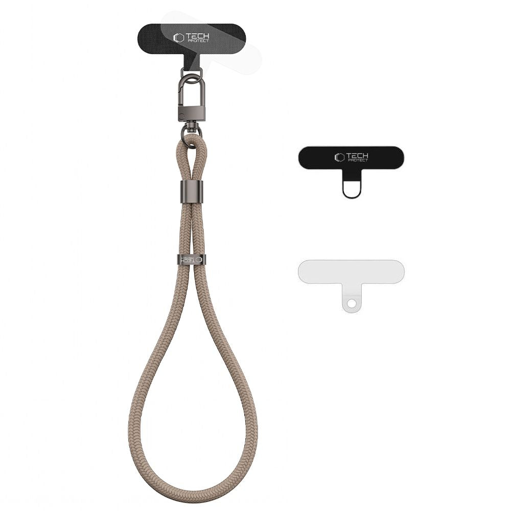 Curea Tech-protect C11s Rope Wrist pentru Phone - Bej