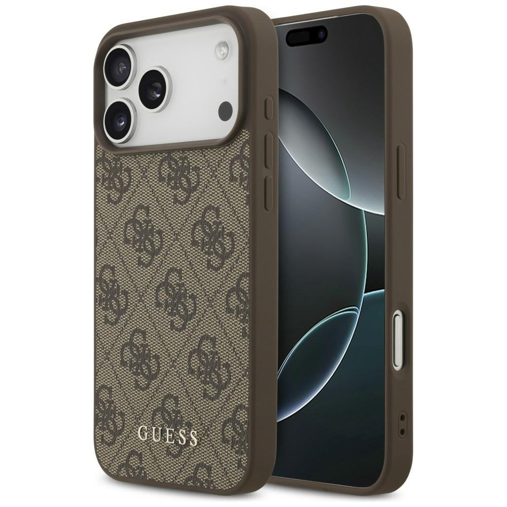 Husa Guess 4G Classic pentru iPhone 17 Pro Max / 18 Pro Max - Maro