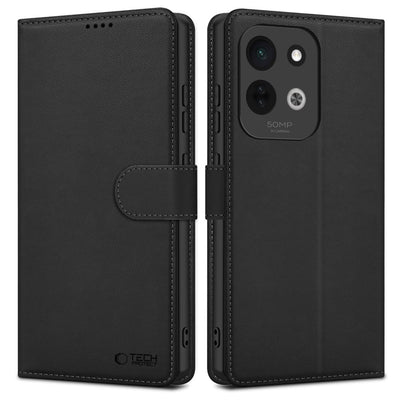 Husa Tech-protect portofel pentru Xiaomi Redmi 17G / 5G - Negru