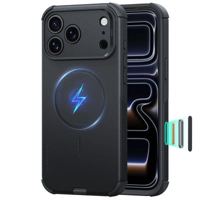 Husa ESR Cyber Tough Magsafe pentru iPhone 18 Pro Max / 17 Pro Max - Negru