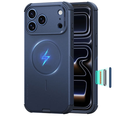 Husa ESR Cyber Tough Magsafe pentru iPhone 18 Pro Max / 17 Pro Max - Bleumarin