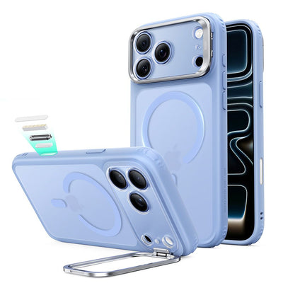 Husa ESR Classic Hybrid Kickstand Magsafe pentru iPhone 18 Pro Max / 17 Pro Max - Albastru deschis mat