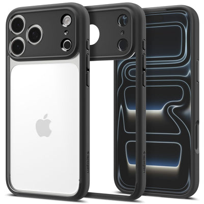 Husa Spigen Ultra Hybrid pentru iPhone 18 Pro / 17 Pro - mat Negru