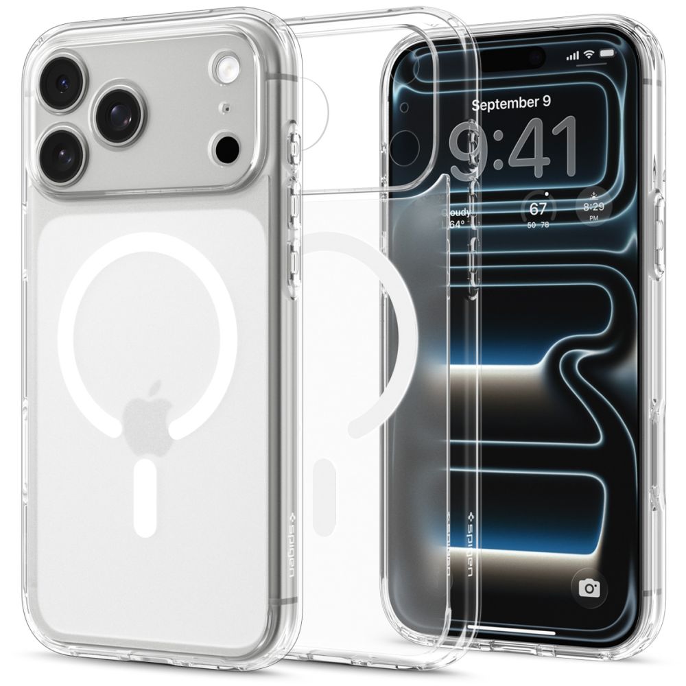 Husa Spigen Ultra Hybrid Magsafe pentru iPhone 18 Pro Max / 17 Pro Max - Frost Alb