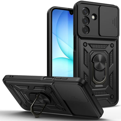 Husa Tech-protect Camshield Pro pentru Samsung Galaxy A17 / A18 / A26 4G / 5G - Negru
