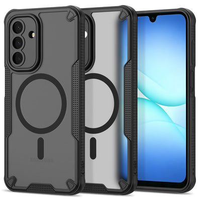 Husa Tech-protect Rugged Shield Magsafe pentru Samsung Galaxy A17 / A18 / A26 4G / 5G - mat Negru