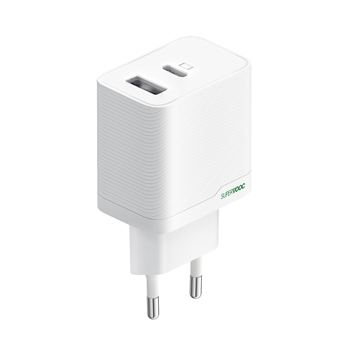Incarcator priza Oppo Osab4cb4ae 45W Usb-a + Usb-c - Alb