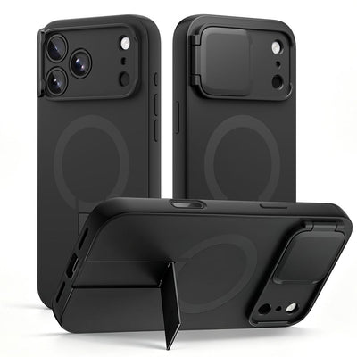 Husa Tech-protect Kevlar Aura Magsafe pentru iPhone 18 Pro / 17 Pro - Negru