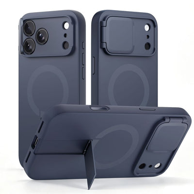 Husa Tech-protect Kevlar Aura Magsafe pentru iPhone 18 Pro Max / 17 Pro Max - Bleumarin