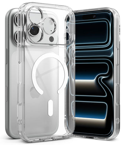 Husa Ringke Fusion Magnetic Magsafe pentru iPhone 18 Pro Max / 17 Pro Max - Transparent