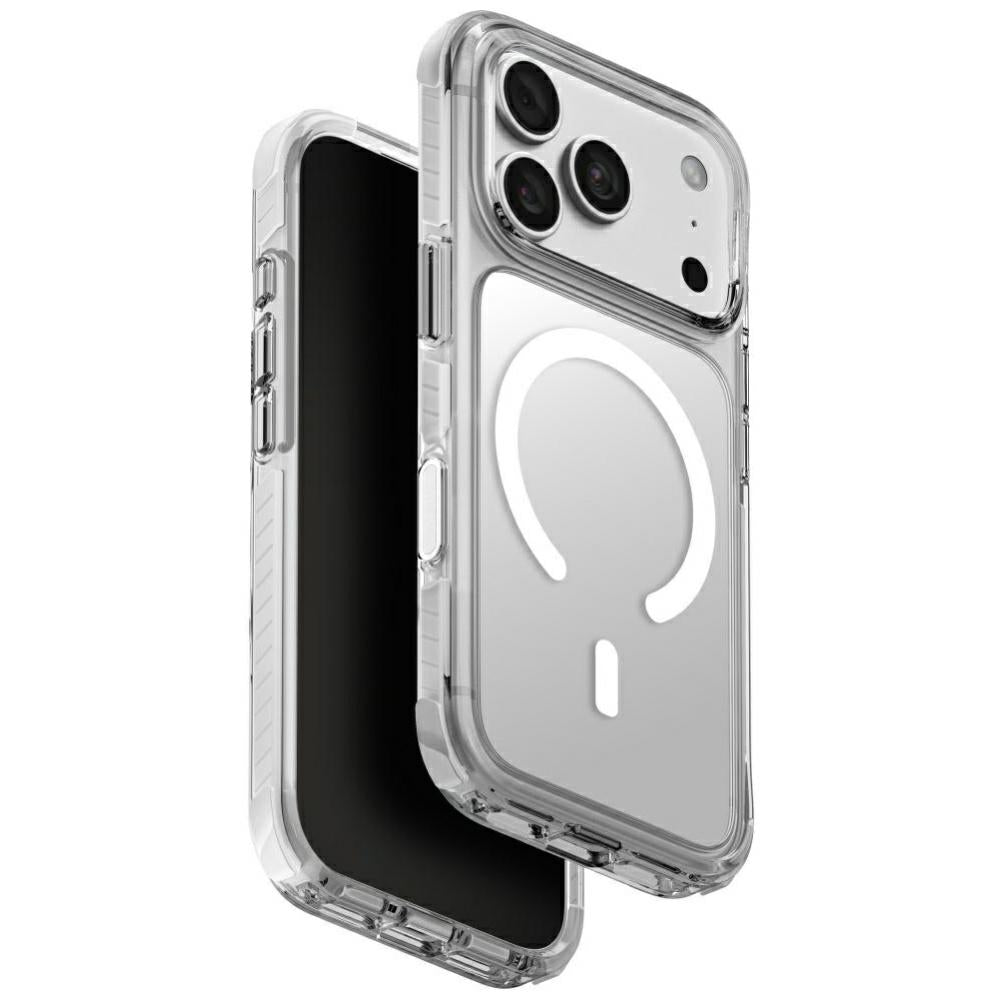 Husa Uniq Combat Magclick Charging pentru iPhone 18 Pro / 17 Pro - Alb