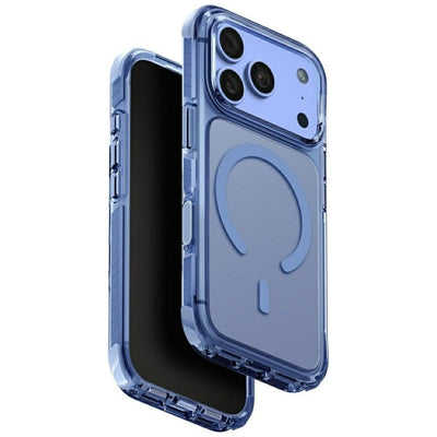 Husa Uniq Combat Magclick Charging pentru iPhone 18 Pro / 17 Pro - Albastru
