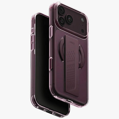 Husa Uniq Heldro Air Magclick Charging pentru iPhone 18 Pro Max / 17 Pro Max - Burgundy