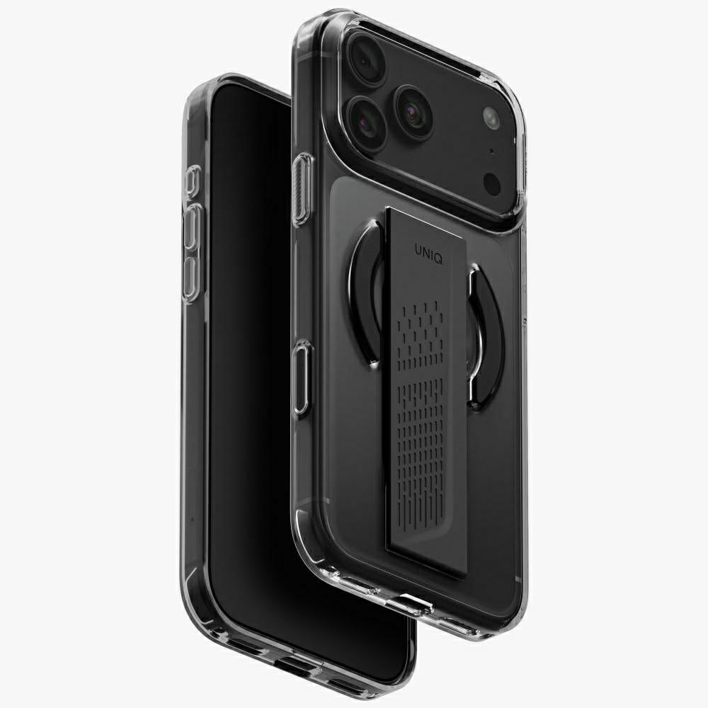 Husa Uniq Heldro Air Magclick Charging pentru iPhone 18 Pro Max / 17 Pro Max - Negru