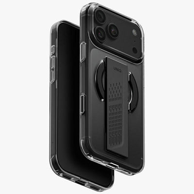 Husa Uniq Heldro Air Magclick Charging pentru iPhone 18 Pro Max / 17 Pro Max - Negru