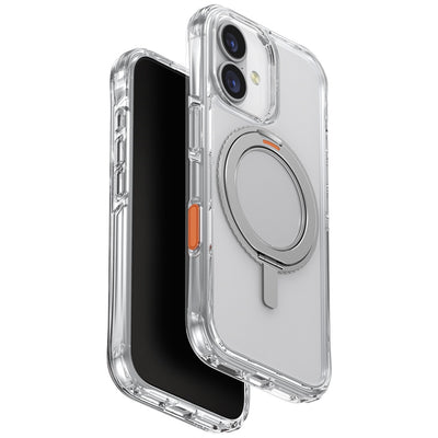 Husa Uniq Swivix 360 Rotating Kickstand pentru iPhone 17 - Transparent