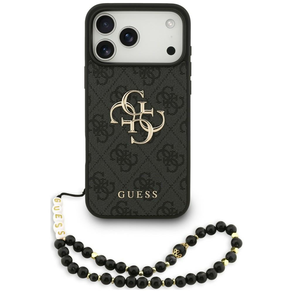 Husa Guess 4G Curea 4G Classic Logo pentru iPhone 18 Pro Max / 17 Pro Max - Negru