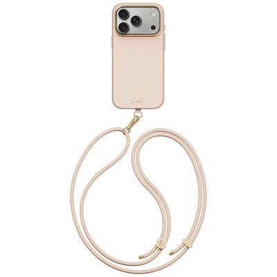 Husa Uniq Coehl Mirelle Magnetic Charging pentru iPhone 18 Pro / 17 Pro - Roz