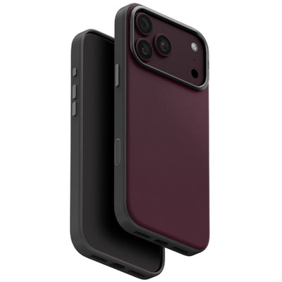 Husa Uniq Lyden DS Magclick Charging pentru iPhone 18 Pro Max / 17 Pro Max - Burgundy