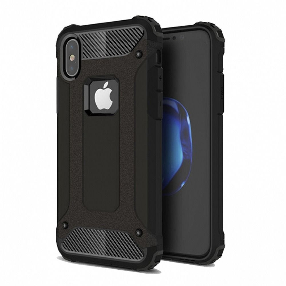 Husa Armor pentru iPhone X Negru